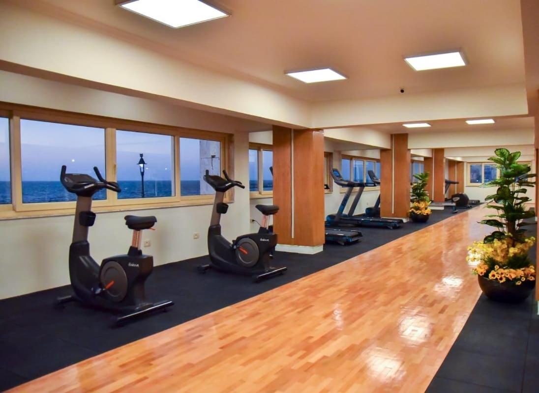 Fleet Club Mahrousa Alexandria Eksteriør billede The gym at the hotel